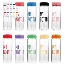 국내제작 마이보틀 트라이탄 500ml 350ml 물병 물통 텀블러, 500ml_옐로우, 1개