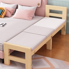 침대 사이드 연장 사이드 공간 원목 간이 보조, 기타, 아니요, 3. 200x너비 50 높이 40cm