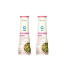 청정원 1000아일랜드 드레싱 310g 2개 샐러드 브런치 카페 홈파티 홈메이드요리, 1개