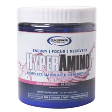 GASPARI NUTRITION 胺基酸粉 粉紅檸檬水口味, 300g, 1罐