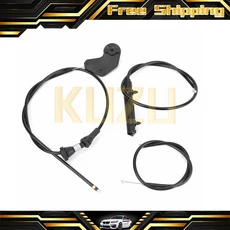 51238208442 51238208630 51238218859 BMW E46 320I 323I 1998-2005용 엔진 후드 릴리스 보우덴 케이블, 02 3PCS, 1개