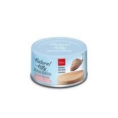 Natural Kitty 貓罐頭 雞肉慕斯 80g, 24個, 幼貓雞肉慕斯80g