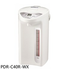 TIGER虎牌 PDR-C40R-WX 熱水瓶 大容量保溫節能居家必備, 圖片色, 1個, 4000ml