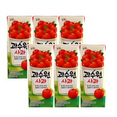 남양 과수원 사과주스, 190ml, 20개