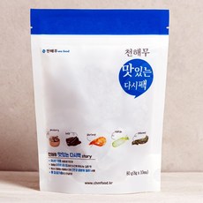 천해무 맛있는 다시팩 8g 30팩 육수팩, 10개
