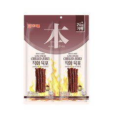 머거본 직화육포 그릴드 저키 기획팩, 90g, 2개