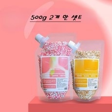 도로시 베이킹 소다 과립 고양이 모래 탈취제 2종 세트, 2개, 500g