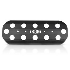 오토바이 배기 파이프 열 차단 커버 머플러 보호대, 1개