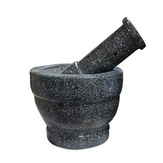 자연석 흑진주 돌절구(특대) ini*539CT