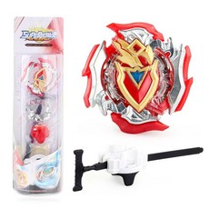 對戰陀螺 陀螺玩具寂滅路西法合金塑料戰斗陀螺盒裝帶發射器戰斗盤復活陀螺, 1個, 灌装105 陀螺+发射器