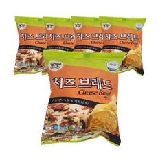 대신 치즈브레드 냉동버거 145g 5봉 학교매점피자빵 군대리아 추억의간식 편의점햄버거, 5개