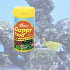 구피푸드 관상열대어 50g 관상어사료 구피사료 구피밥 수족관사료 ell204LK, 1g, 1개