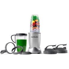 뉴트리불렛 NB9-1301K Pro 믹서기 스무디 오닉스 블랙 900W, 32 oz 컵/ 900W, Silver