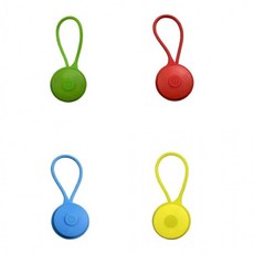 휴대용 램프 열쇠고리 LED 라이트 키링 손전등 발광 야간 캠핑, 엘로우, 1개