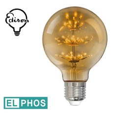 인테리어카페등 눈꽃 G125 엘포스LED 애디슨전구 HW9747E1, 색상, 1개