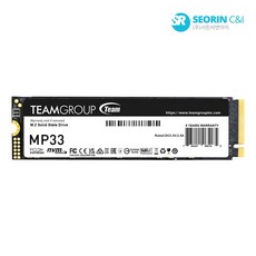 팀그룹 MP33 M.2 NVMe 서린, 512GB 512GB