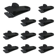 10팩 방수포 클립 튼튼한 잠금 그립 클램프 수영장 커버 자동차 보트 캠핑 차양 캐러밴 캐노피 엄지 나사 텐트 야외 패스너블랙 3001173, 10팩 방수포 클립 튼튼한 잠금 그립 클램프 수영장 커