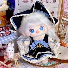 20cm 인형 드레스 솜인형 선물 솜인형옷 피규어 키트 드레스업 솜깅이 봉제 아이돌, 20cm 스켈리턴 없음, 게자리+DIY도구+출생증명서