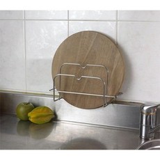 特製品 304不鏽鋼超大砧板架 魚砧方砧圓砧皆可用 不鏽鋼置物架廚房收納架鍋蓋架, 1個, 不鏽鋼