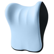 RoseHommy 차량용 메모리폼 날개형 헤드쿠션 28x35x17cm, 1개, 블루