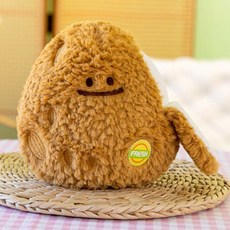 비브랜드 양배추 인형 야채 채소 브로콜리 토마토 무 감자 땅콩 버섯 옥수수 대파 고구마 봉제인형 호환, 감자18cm