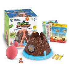 러닝리소스 화산 분출 폭발 실험 키트 3827 키즈 장난감 초등 유치원 완구, 1개