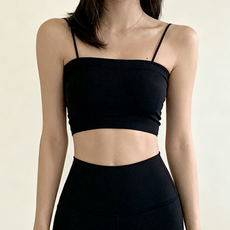 윈디무브 심리스 노와이어 밴드형 스포츠 브라탑 성인용