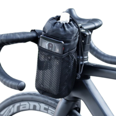 3중 보냉 단열 방수 스템백 자전거 물통 거치대 핸들가방, 블랙