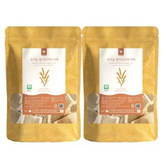 국산 유기농 볶은 보리차 티백 저온로스팅 주전자용 아기보리차, 2개, 30개입, 7g