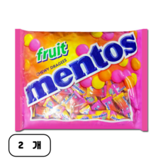 멘토스 푸르티 믹스백, 810g, 2개
