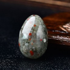 애완 돌 반려돌 반려석 돌멩이 에그 펫 스톤 천연석 광택 천연 자수정 광석 장식품 키우기, 아프리카 혈석, 1개