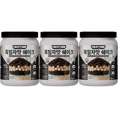 아임푸디 맛있는 흑임자맛 단백질 쉐이크 고단백 저당 프로틴 단백질보충제, 3개, 540g