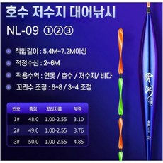 주한피싱 주간찌 (써치) 4번, 3#(4개)