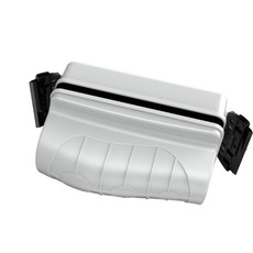 물고기 조류 스크레이퍼 자석 청소기 물고기 탱크 유리 자석 브러시 도구 브러시 창 조류 스크레이퍼, White, 1개