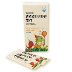 TAI-K KOR 우리아이 면역기능강화 멀티비타민 젤리 15포 어린이젤리