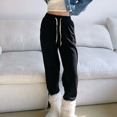 이지 특양면 코튼 조거팬츠