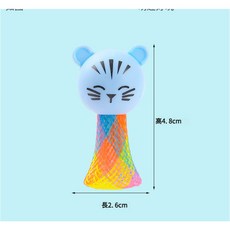 彈跳精靈 彈簧人 紓壓玩具 兒童桌面玩具, 1個, 隨機【2.6*4.8cm】