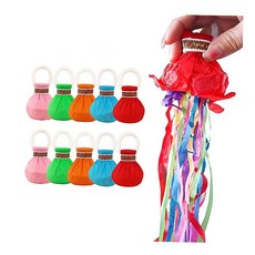 생일용 종이 컨페티 10개 종이장식