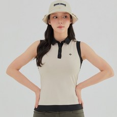 레노마골프 여성 배색 카라 민소매 티셔츠 RWTSL6114-508 2801949