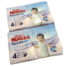 하기스 2025 맥스드라이 에어 밴드형 기저귀 아동용, 4단계, 104매