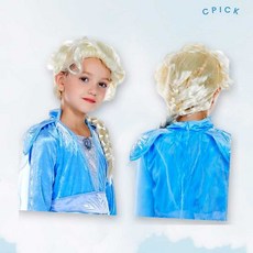 엘사 가발 공주 코스튬 할로윈 드레스 소품 겨울왕국2 픽앤코501