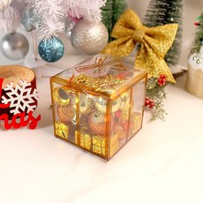 연말 파티용품 미니 트리장식 데코 오너먼트 모음 3cm 26개 골드, 1각