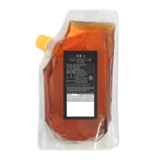 더와이 헤이즐넛시럽 (리필용), 1개, 500ml