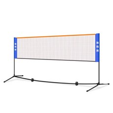 迪科斯便攜式羽毛球網架，戶外室內通用，簡易安裝，多功能運動網架, 無, 1個