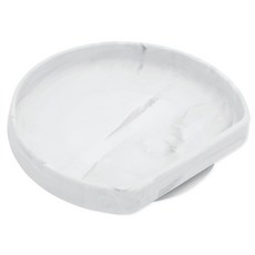 Bumkins 유아용 실리콘 스트레치 뚜껑 그립 접시 & 3분할 그립 접시용, No Section, A3 마블-GP, 1개