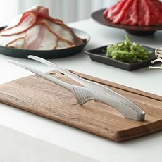 HUAN 喚 304不銹鋼韓式烤肉夾 料理夾 餐夾 沙拉夾 - 完美廚房提案, 304不鏽鋼烤肉夾, 1個