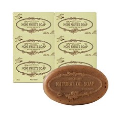 효창솝 하와이안 노니비누 민감성 피부 클렌징 140g 6개, 6개입