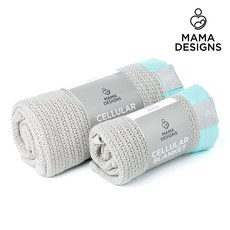 Mama Designs 英國透氣洞洞毯 薄荷藍 S/M 號 嬰兒毯, S號-薄荷藍+M號-薄荷藍