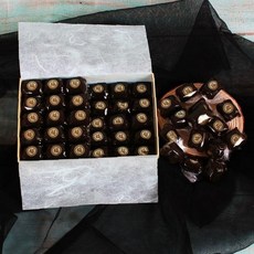 전통 약초 조청 과자 60개 600g 어르신 선물 수험생 응원 건강 간식 엿, 1개, 1g