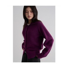 에잇세컨즈 8SECONDS 칼라 가디건 카디건 라이트 퍼플 LRR377 FBR181